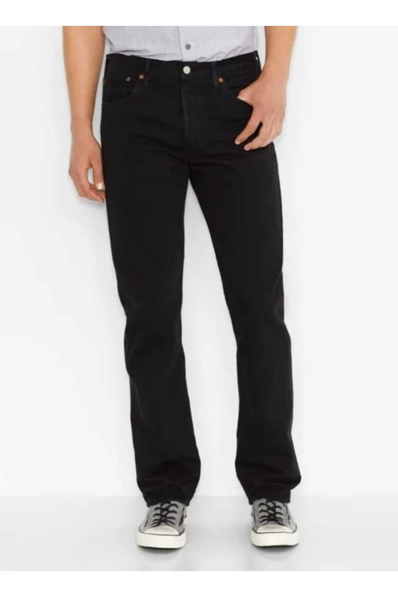 Levi's 501 Orıgınal Black 80701 Erkek Jean Pantolon A7735-0019 - 1