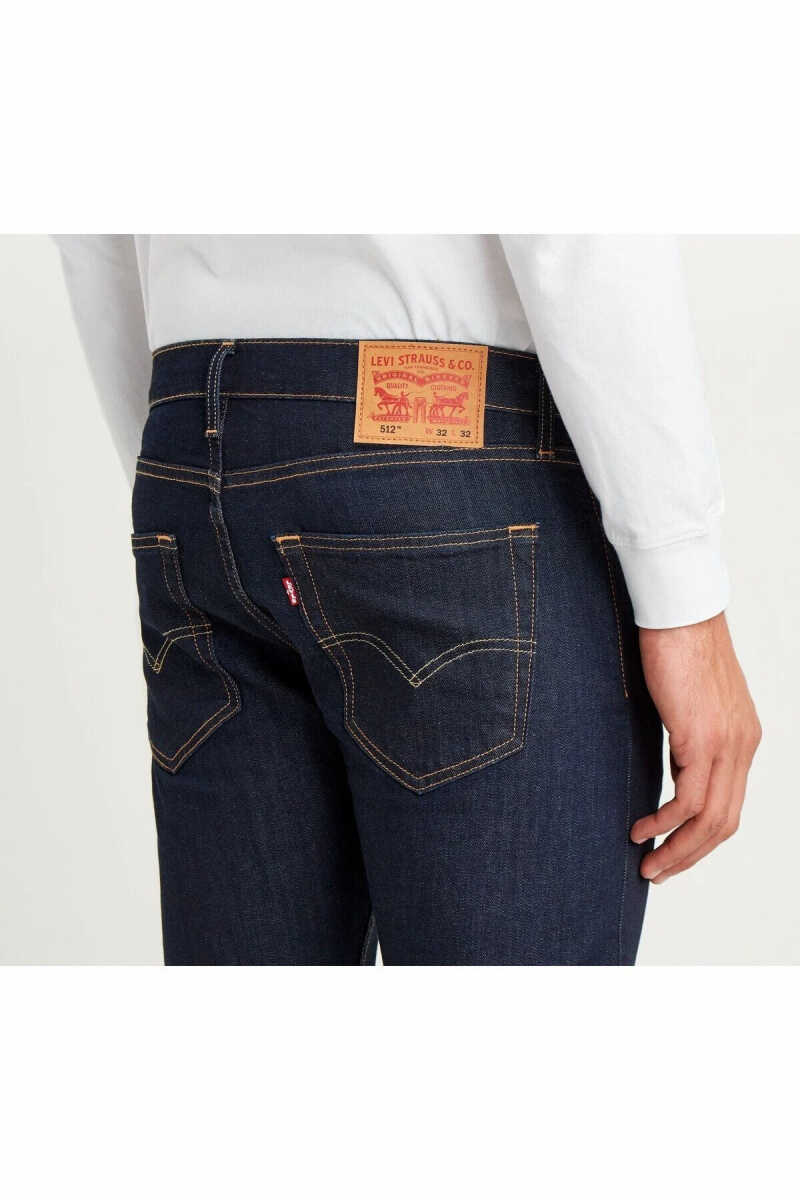 Levi's 512 Slım Taper Dark Hollow Erkek Jean Pantolon 28833-0642 - 5