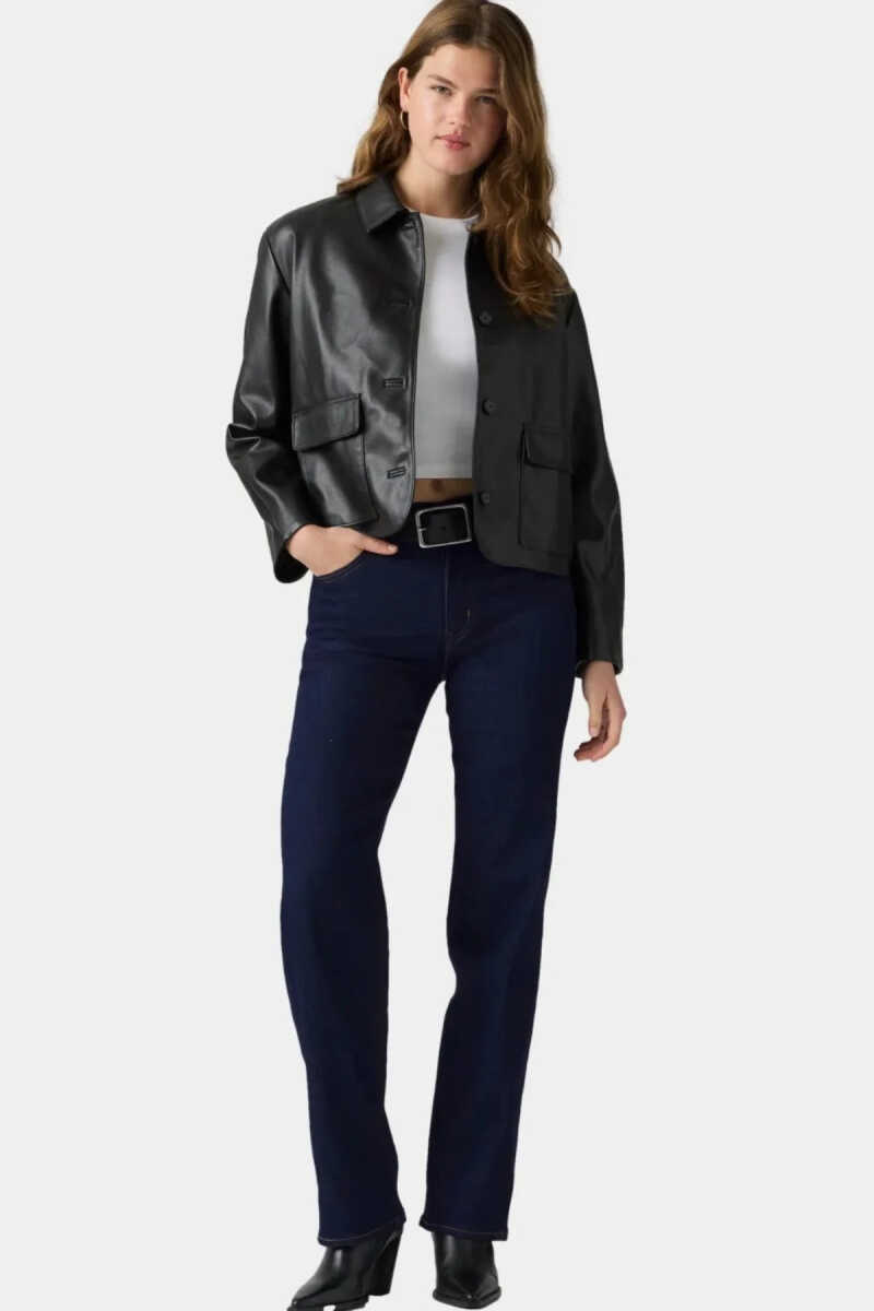 Levi's 723 Hıgh Rıse Straıght True Blue Rınse Kadın Jean Pantolon 008SY-0001 - 2
