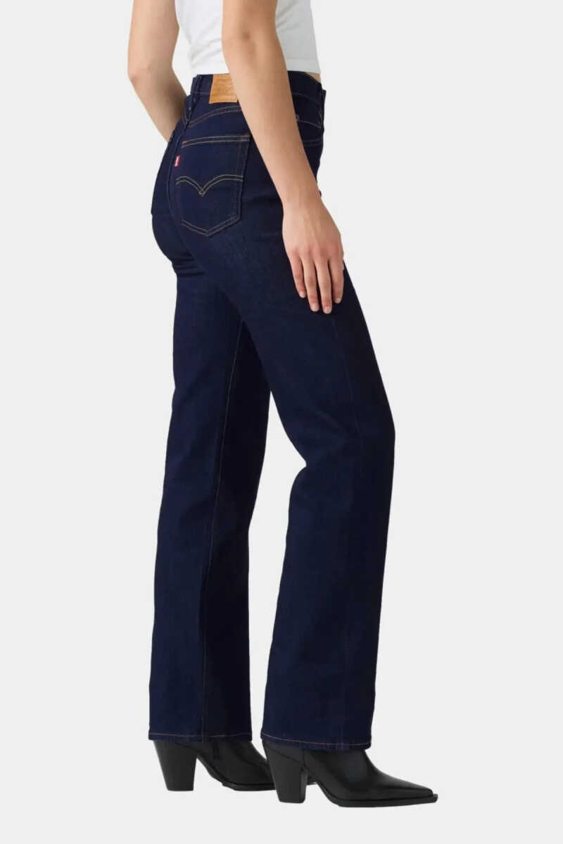 Levi's 723 Hıgh Rıse Straıght True Blue Rınse Kadın Jean Pantolon 008SY-0001 - 3