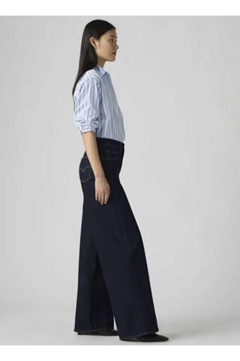 Levi's 728 Hr Wıde Leg Retro Rınse Lb Kadın Jean Pantolon 008AZ-0000 - 2