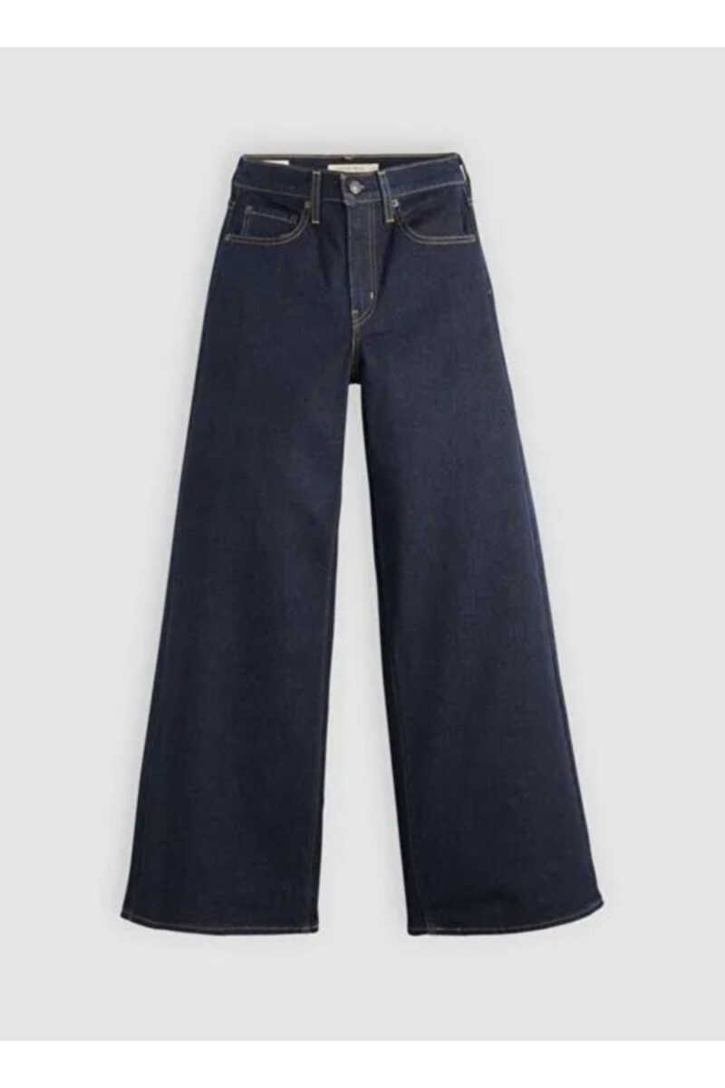 Levi's 728 Hr Wıde Leg Retro Rınse Lb Kadın Jean Pantolon 008AZ-0000 - 4