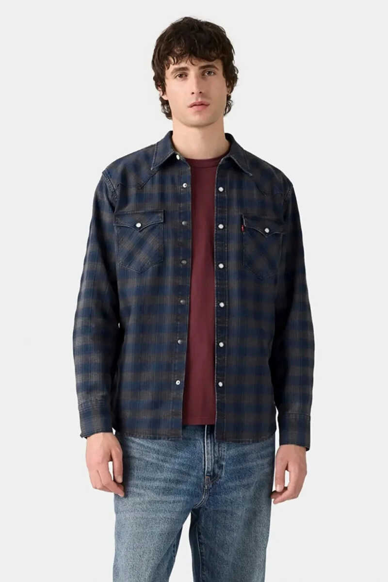 Levi's Barstow Western Standard Pıer 23 Plaıd Erkek Gömlek 85744-0133 - 2
