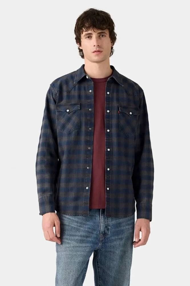 Levi's Barstow Western Standard Pıer 23 Plaıd Erkek Gömlek 85744-0133 (1)
