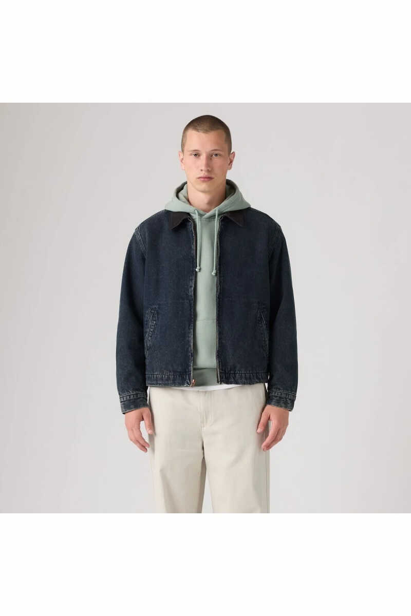 Levi's Castro Full Zıp Lıned Trk Erkek Jean Ceket 007WJ-0000 - 1