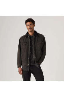 Levi's Relaxed Fıt Sherpa Trkr Calı Chocolate Od Sherpa Erkek Kot Ceket A5784-0048 