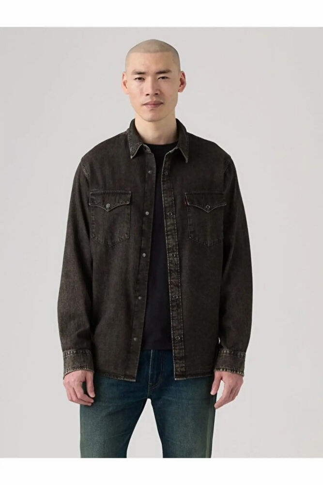 Levi's Relaxed Fıt Western Sf Chocolate Western Od Erkek Jean Gömlek A1919-0077