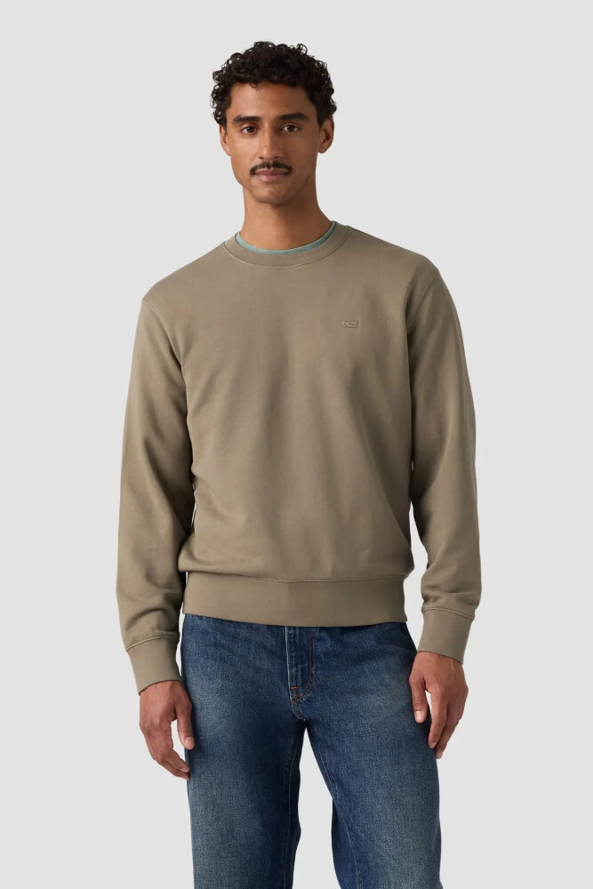 Levi's The Orıgınal Hm Crew Brındle French Terry Erkek Sweatshirt 00AUV-0005