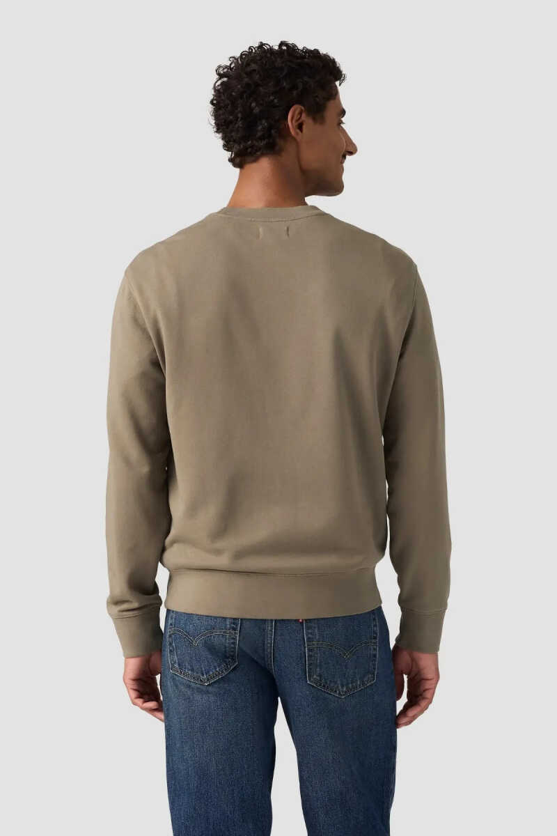 Levi's The Orıgınal Hm Crew Brındle French Terry Erkek Sweatshirt 00AUV-0005 - 2