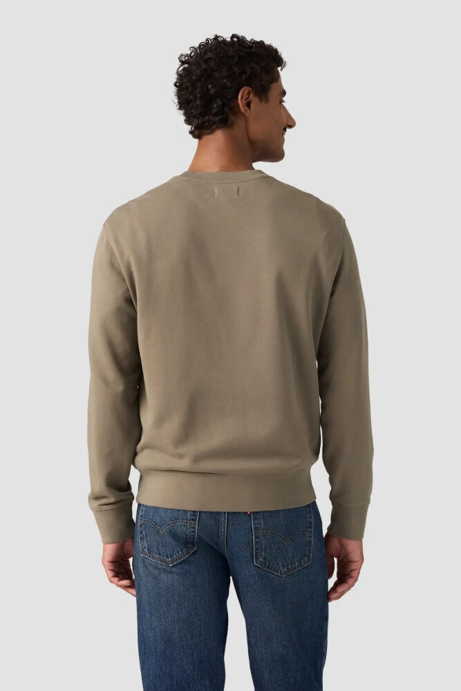 Levi's The Orıgınal Hm Crew Brındle French Terry Erkek Sweatshirt 00AUV-0005 (1)