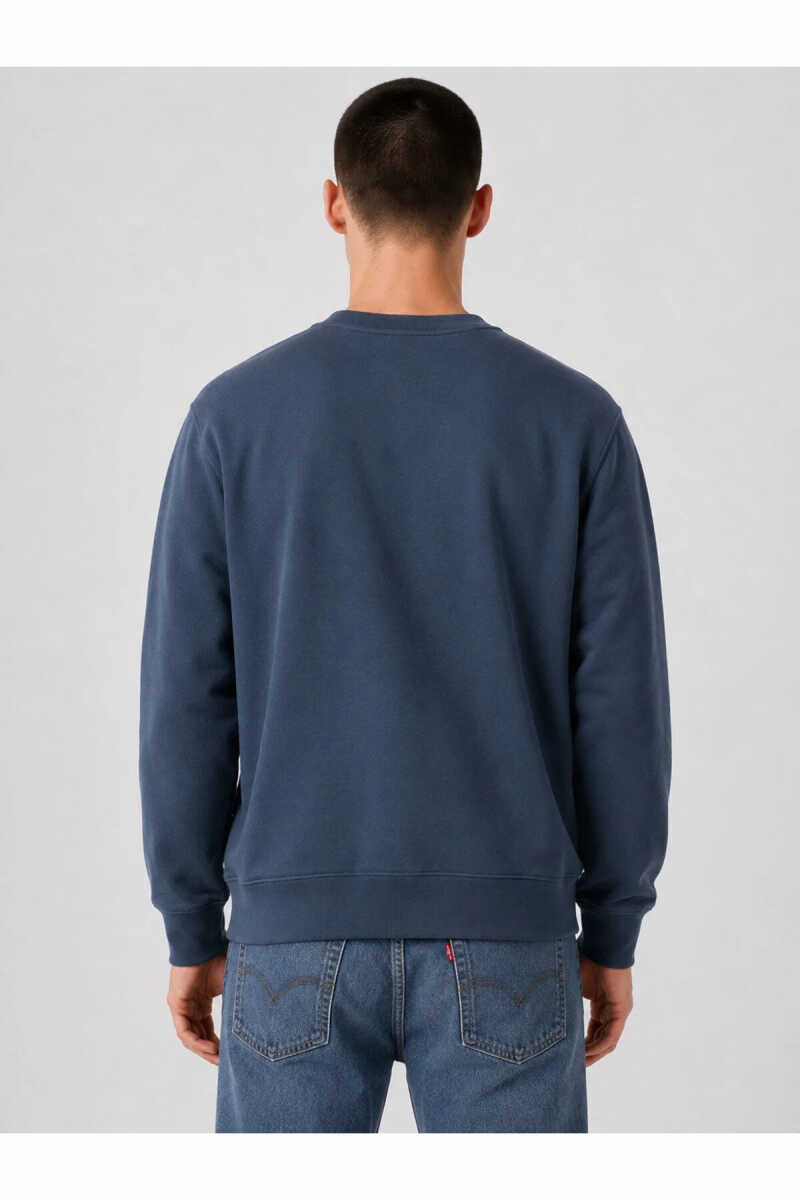 Levi's The Orıgınal Hm Crew Erkek Lacivert Sweatshirt 00AUV-0001 - 2