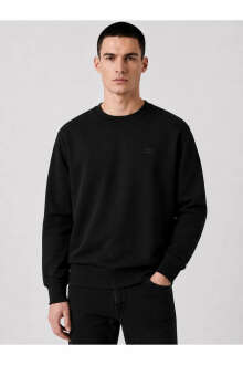 Levi's The Orıgınal Hm Crew Erkek Siyah Sweatshirt 00AUV-0000