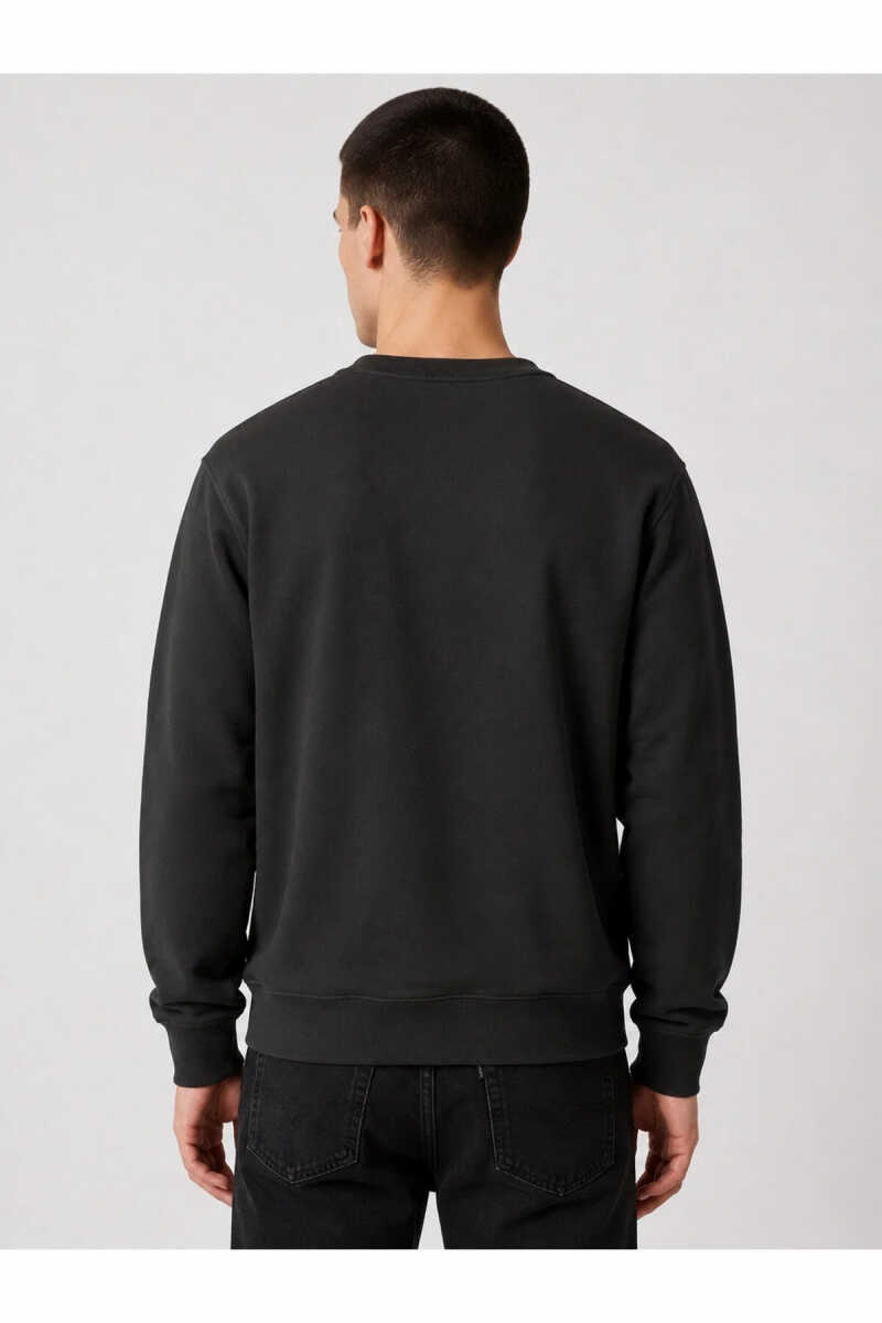 Levi's The Orıgınal Hm Crew Erkek Siyah Sweatshirt 00AUV-0000 - 2