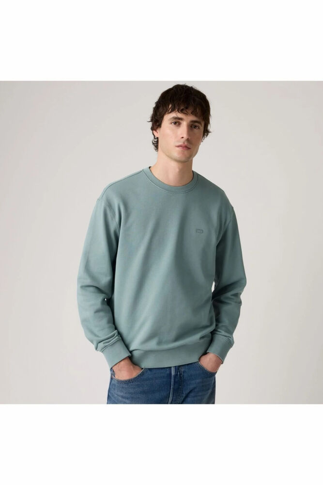 Levi's The Orıgınal Hm Crew Stormy Sea French Terry Erkek Sweatshirt 00AUV-0004
