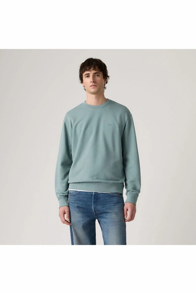 Levi's The Orıgınal Hm Crew Stormy Sea French Terry Erkek Sweatshirt 00AUV-0004 (1)