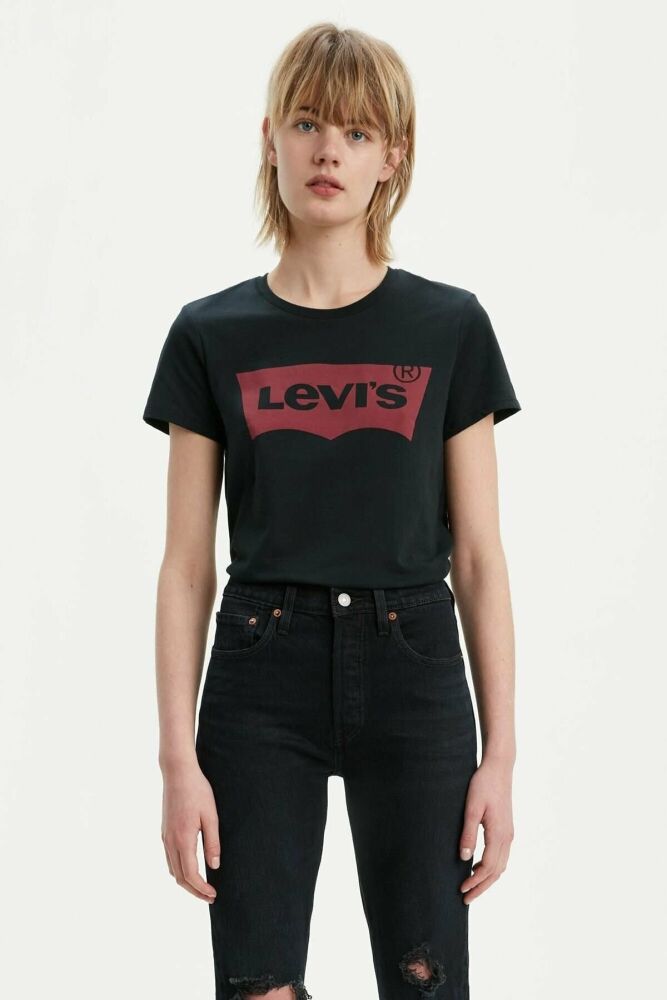 Levi's The Perfect Tee Kadın Siyah Tişört 17369-1311