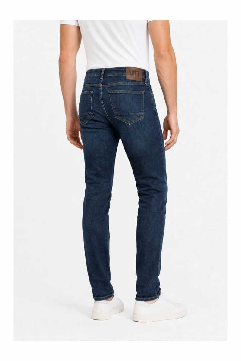 Loft James Dark Wash Erkek Jean Pantolon LF2044402 - 3