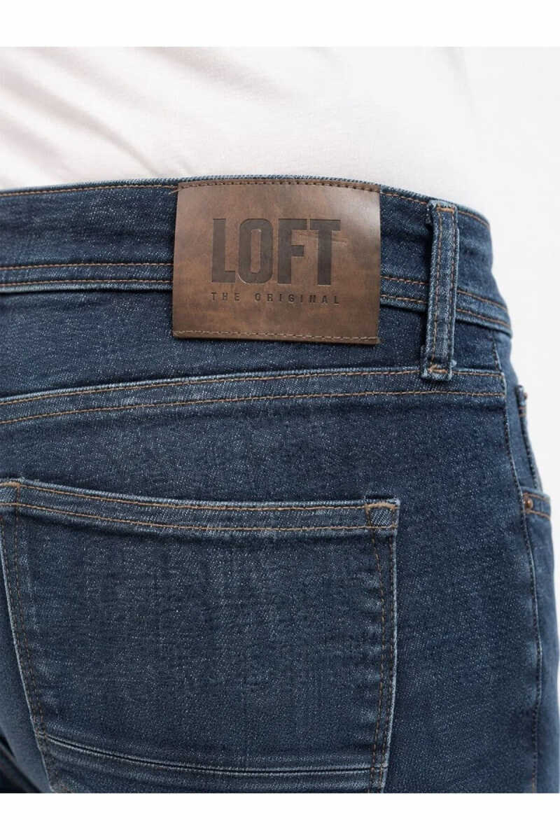 Loft James Dark Wash Erkek Jean Pantolon LF2044402 - 5