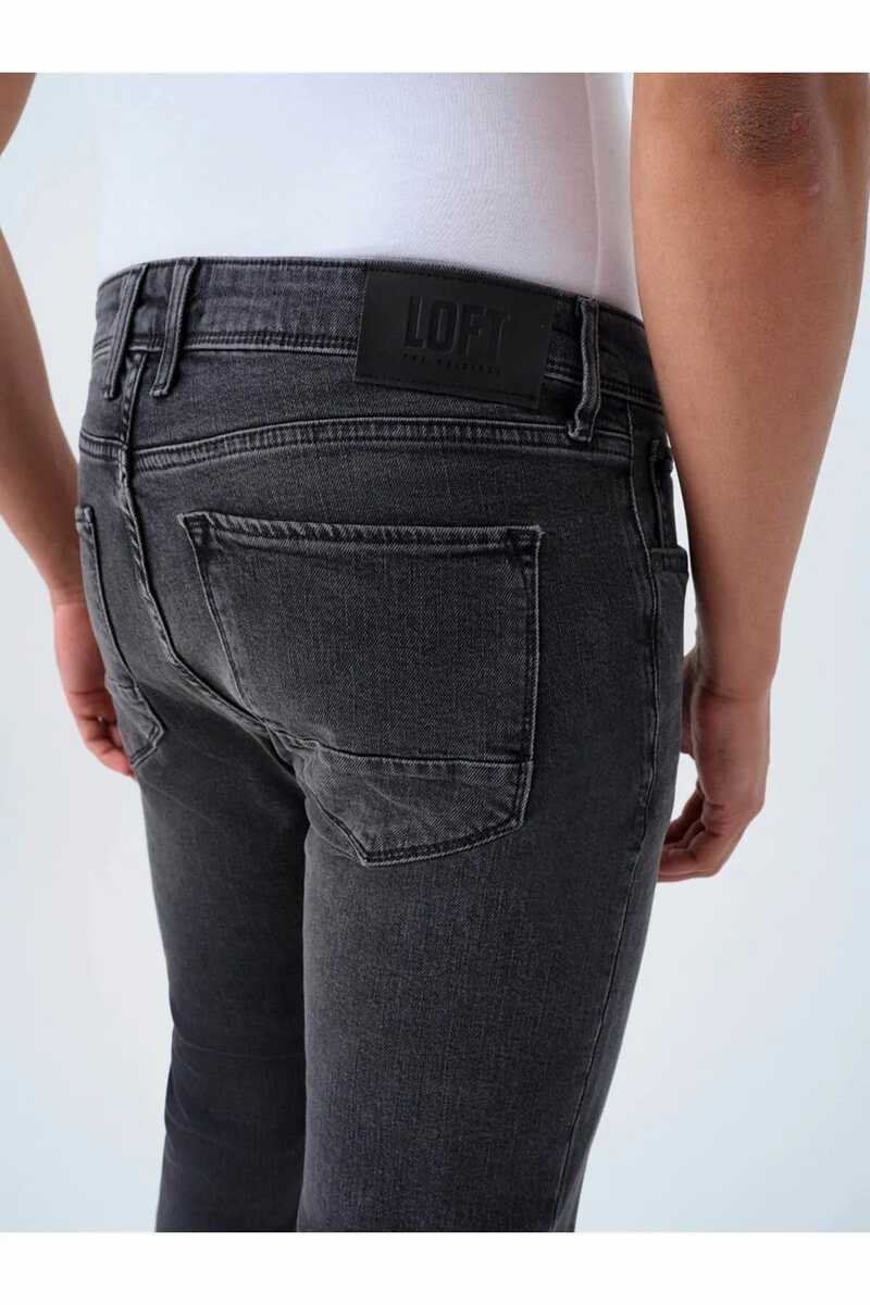 Loft Justın Torıno Grey Wash Erkek Jean Pantolon 15315406 - 5