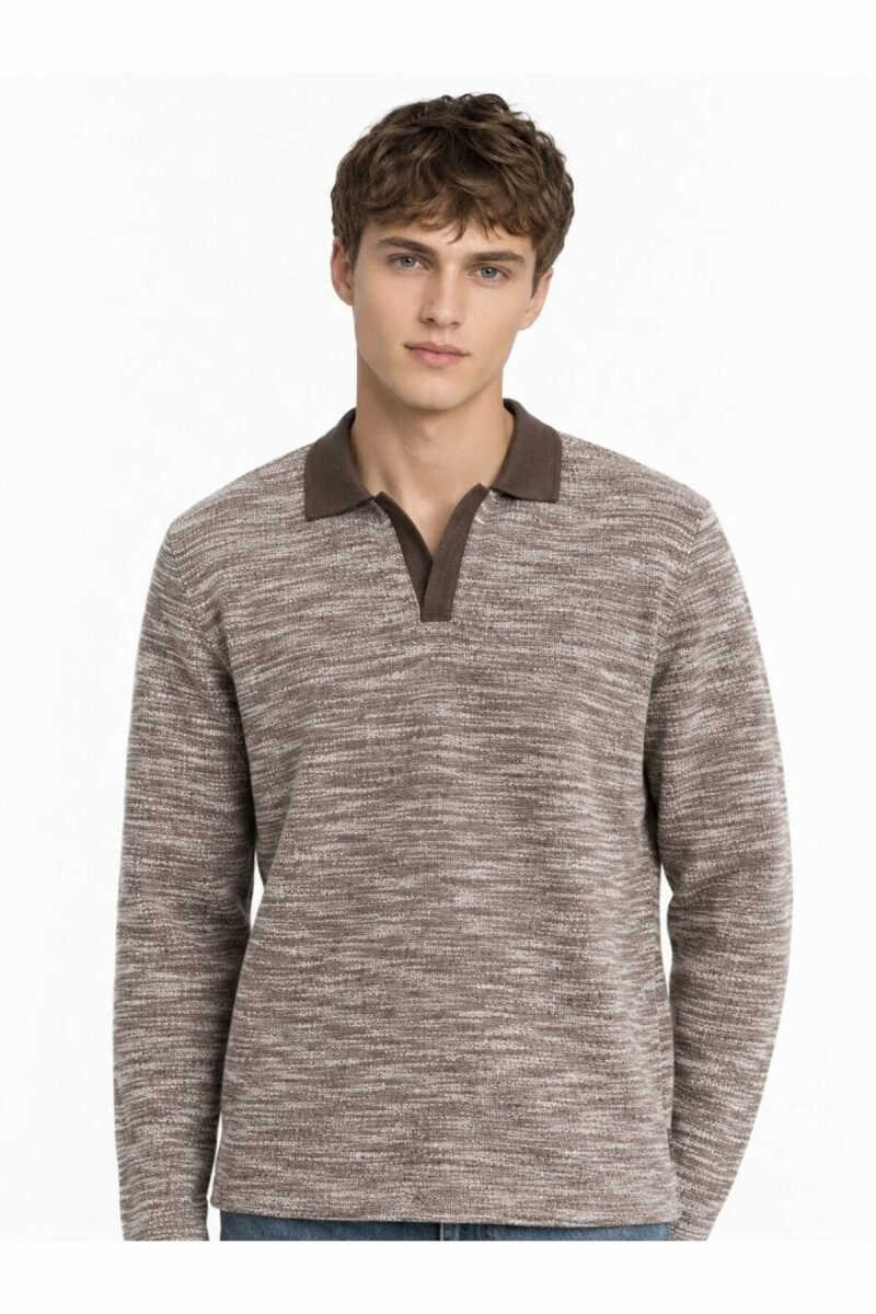 Loft Polo Yaka Erkek Kazak LF2044050 - 3