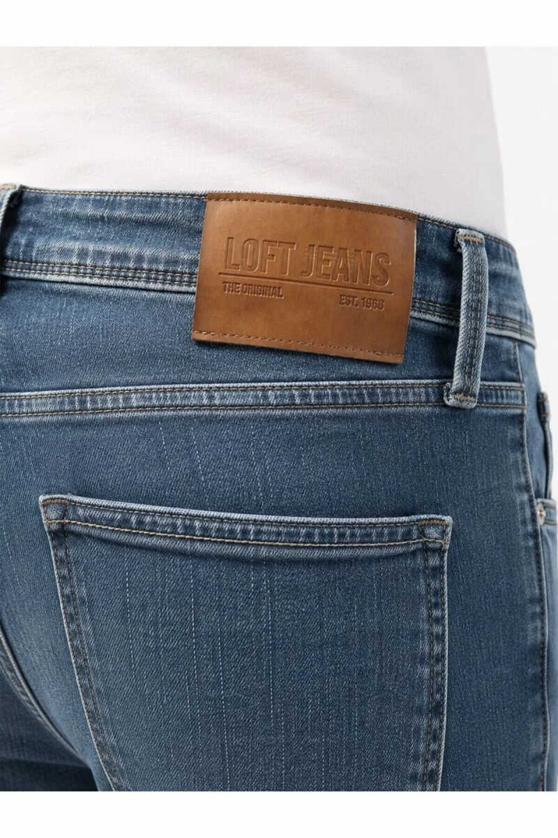 Loft Ricardo Kevın Green Wash Erkek Jean Pantolon LF2044397 - 4