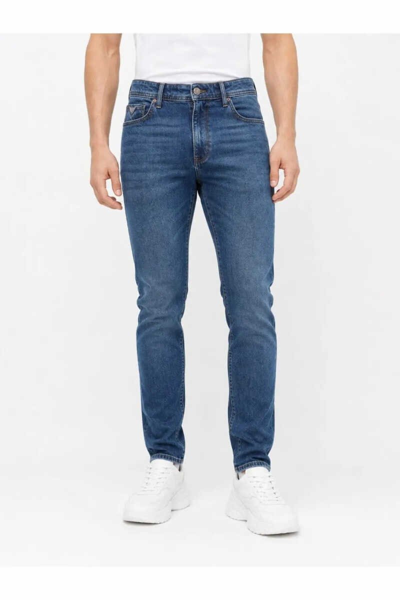 Loft Ricardo Lucky Dark Wash Erkek Jean Pantolon LF2044384 - 2