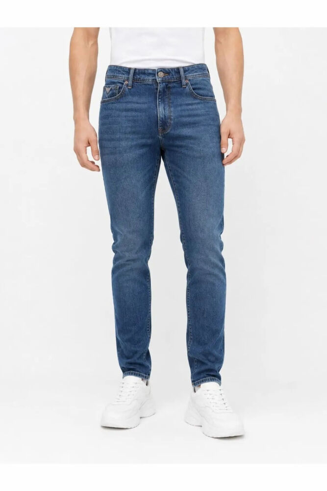 Loft Ricardo Lucky Dark Wash Erkek Jean Pantolon LF2044384 (1)