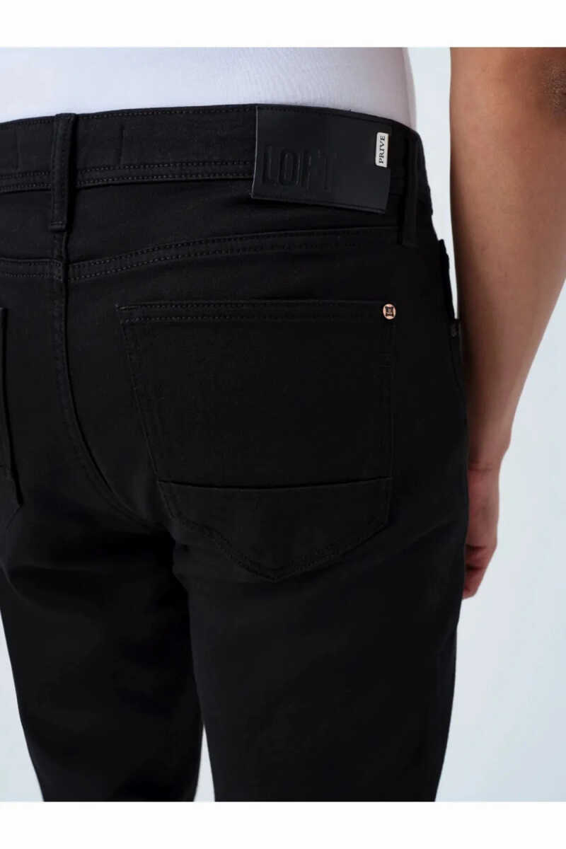 Loft Rıcardo Prıve Black Wash Erkek Jean Pantolon LF2034762 - 6