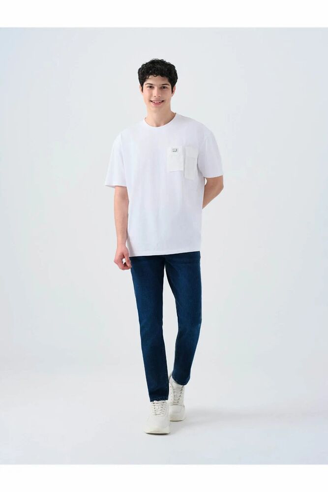 Loft Rıcardo Torıno Blue Black Wash Erkek Jean Pantolon LF2039437