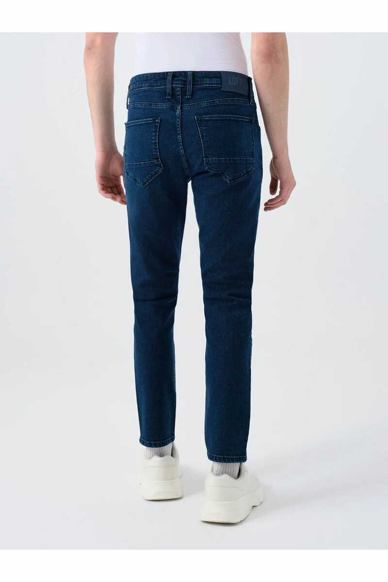 Loft Rıcardo Torıno Blue Black Wash Erkek Jean Pantolon LF2039437 - 4