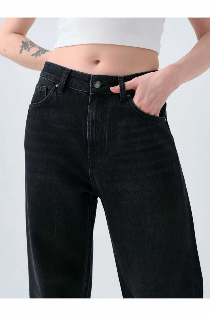 Loft Wide Leg Nora Antra Wash Kadın Jean Pantolon LF2038785 - 4