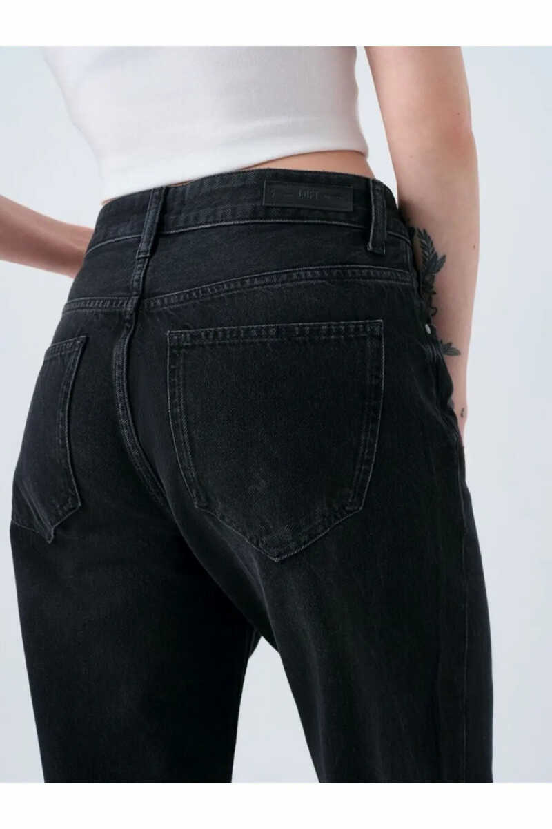 Loft Wide Leg Nora Antra Wash Kadın Jean Pantolon LF2038785 - 6