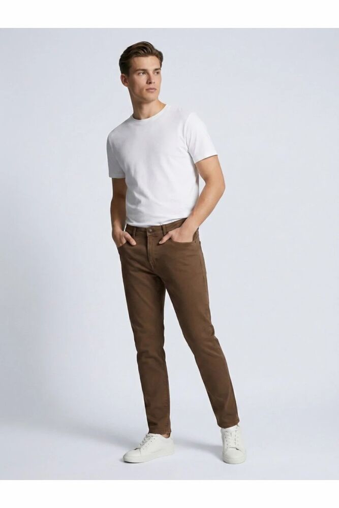 Ltb Renar Dusty Brown Wash Erkek Jean Pantolon