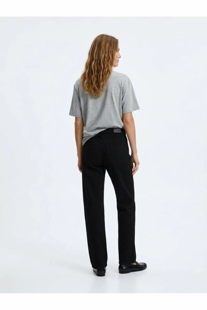 Ltb Vanetta Zıp Black Wash Kadın Jean Pantolon (1)