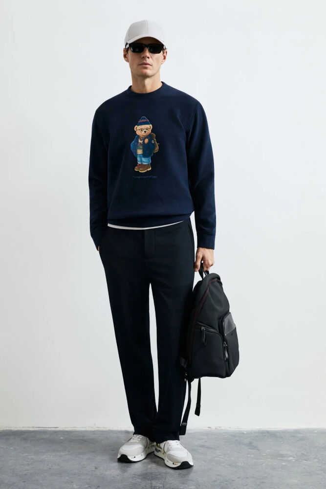Lufian Mıles Erkek Sweatshirt 112030201 (1)