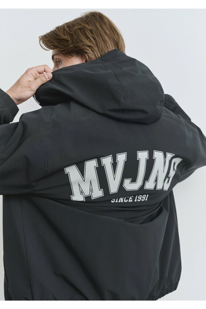Mavi 1991 Kapüşonlu Siyah Erkek Ceket 0110622-71379 (1)