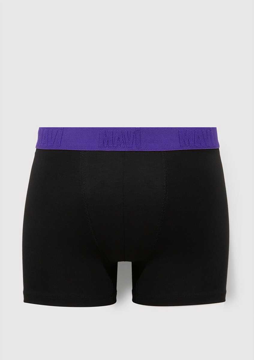 Mavi 3 Lü Paket Siyah Erkek Boxer 0912269-900 - 2
