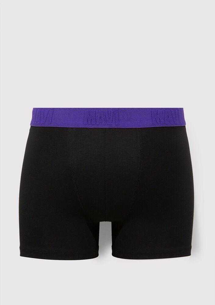 Mavi 3 Lü Paket Siyah Erkek Boxer 0912269-900 (1)