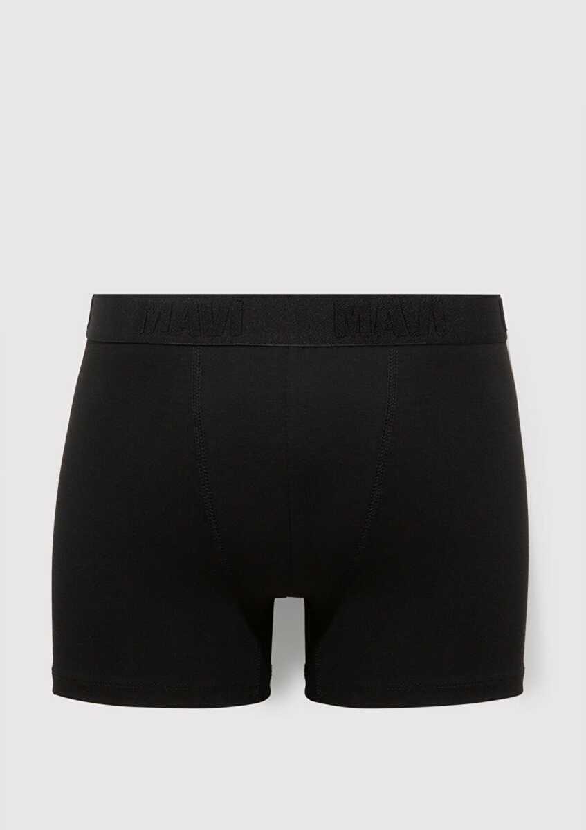 Mavi 3 Lü Paket Siyah Erkek Boxer 0912269-900 - 3
