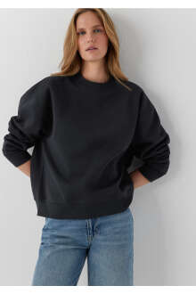Mavi Antrasit Loose Fit Kadın Sweatshirt 1S10576-70499