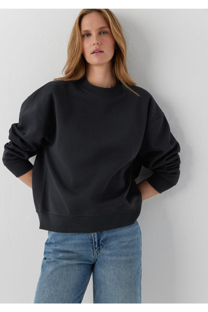 Mavi Antrasit Loose Fit Kadın Sweatshirt 1S10576-70499