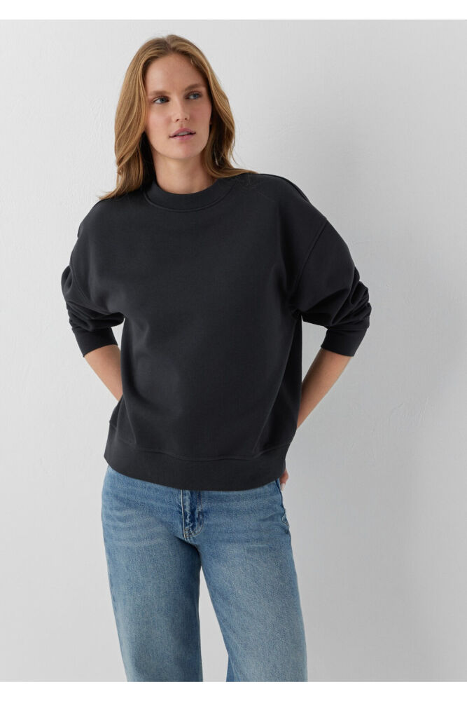 Mavi Antrasit Loose Fit Kadın Sweatshirt 1S10576-70499 (1)