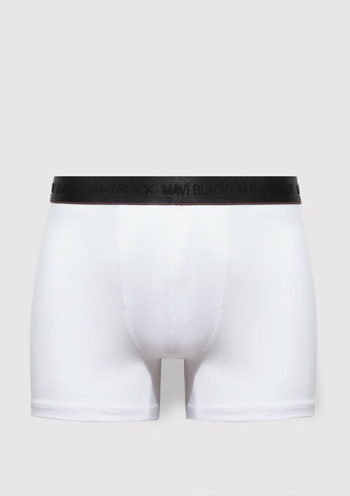 Mavi Bambu Beyaz Erkek Boxer 0912178-620
