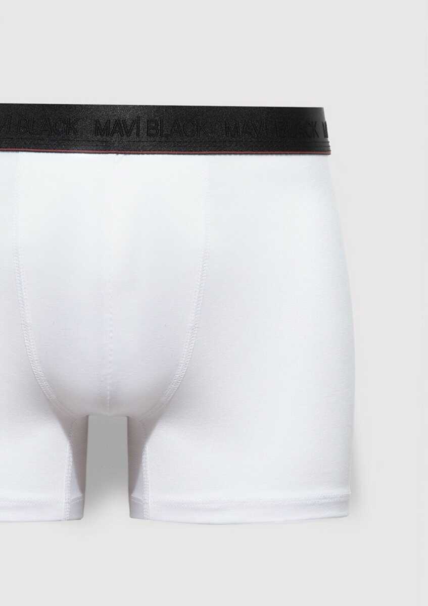 Mavi Bambu Beyaz Erkek Boxer 0912178-620 - 2