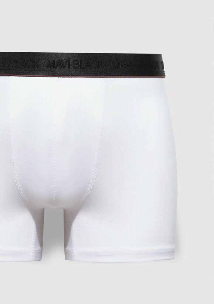 Mavi Bambu Beyaz Erkek Boxer 0912178-620 (1)