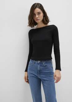 Mavi Basic Siyah Kadın Sweat 1613622-900
