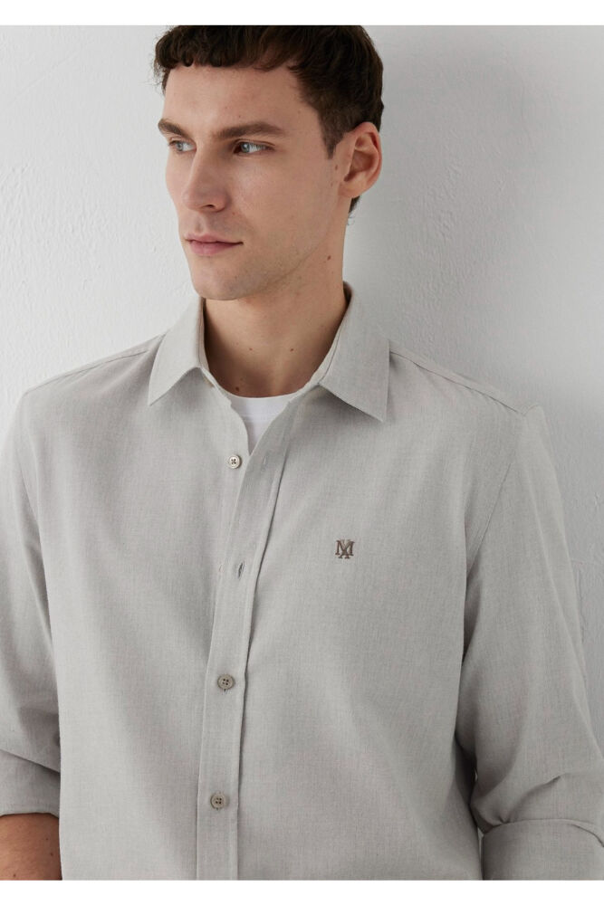 Mavi Bej Erkek Gömlek 0220357-88200 (1)
