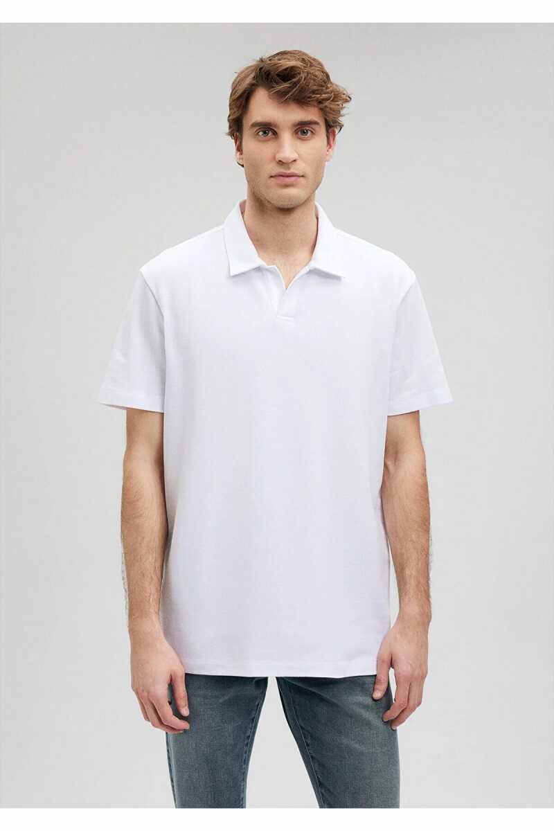 Mavi Beyaz Erkek Polo Tşört 0611904-620 - 3