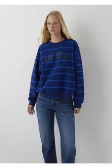 Mavi Bisiklet Yaka Logo Kadın Sweat 1S20129-85471