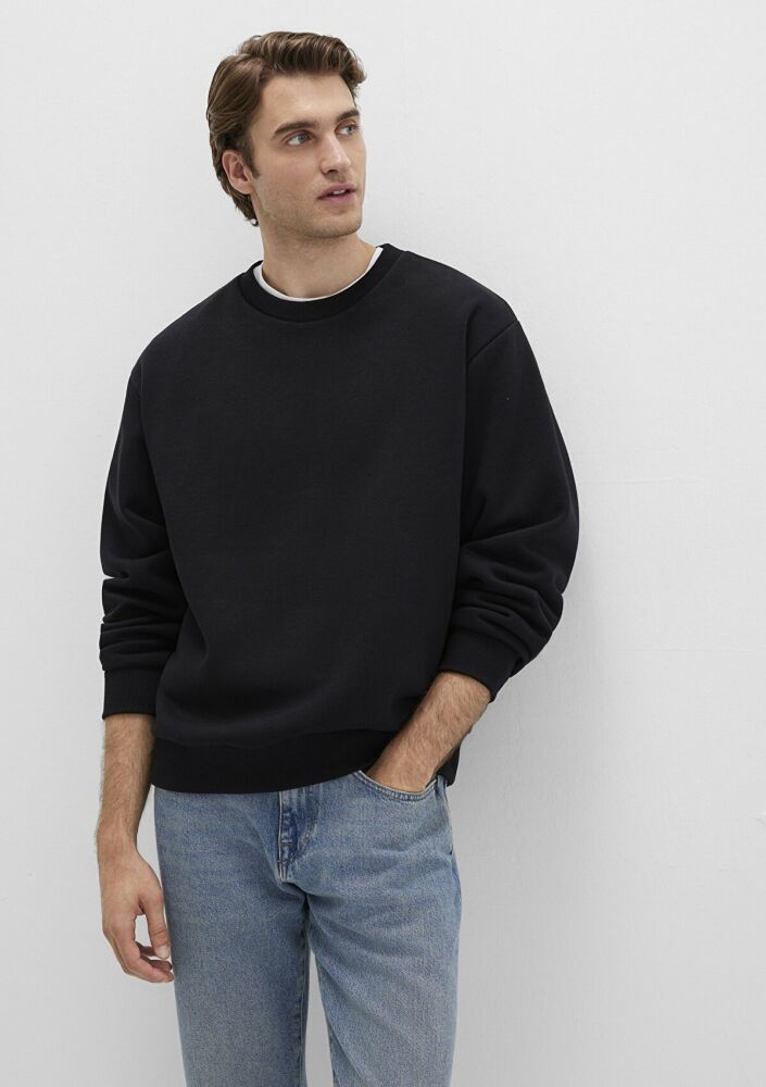 Mavi Bisiklet Yaka Siyah Erkek Sweat 0S10276-900